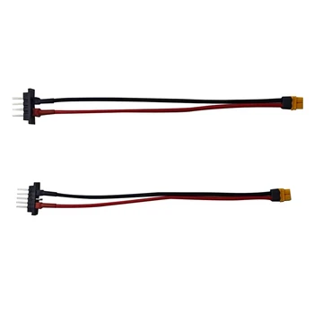 1 бр. резервни Части за электровелосипеда, мъжки XT60, женски кабел за батерията Ebike за hailong техника 1-2/G80