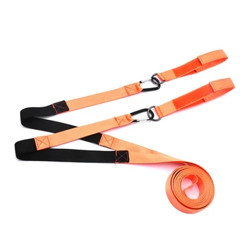 1 бр Симулатор за сцепление на лед Въжето, за да запази равновесие При завъртане Защитен колан Оранжево и черно