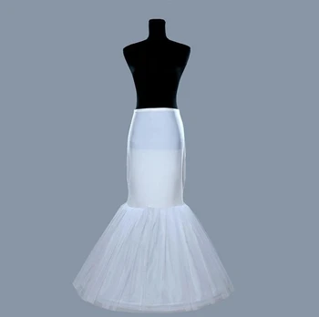 1 Долната пола с обръч, Дълги фатиновые поли, дамски долната пола за сватбена рокля, бяла 2022 г.