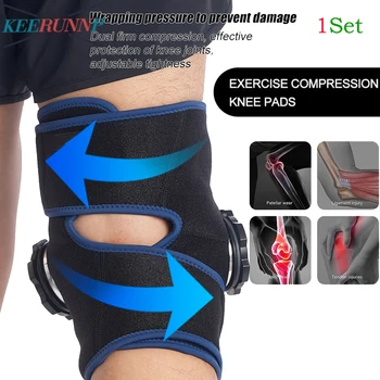 1 комплект Тайна с лед на коляното, топла и Студена терапия - Множество Степента, най-добър за скъсване на Менискуса, възстановяване след травми, Облекчаване на болката при бурсите