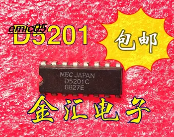 10 броя Оригинален състав D5201C UPD5201C 16 чип DIP-16