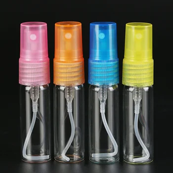 10 мл Прозрачни празни стъклени пластмасови бутилки-опаковки Парфюм, за многократна употреба на спрей за проба мъгла, спрей за флакон за парфюм F20172716