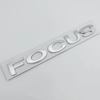 1бр 3D ABS Фокус Икони Автомобилни Стикери Емблема на Задния Багажник на Бронята на Колата Стикер С Лого на марката За Focus MK2 MK3 MK4 Fox Стикери на Автомобилни Аксесоари