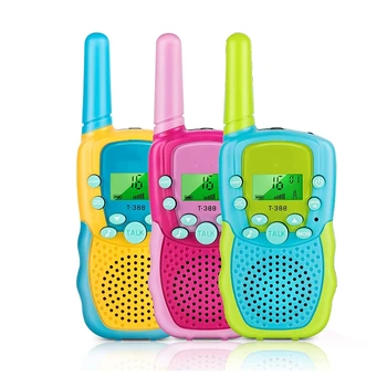 3 бр. преносими радиостанции за деца, Stem-играчки за активна почивка в помещението на разстояние от 3 км, подаръци за рожден ден, за момчета и момичета