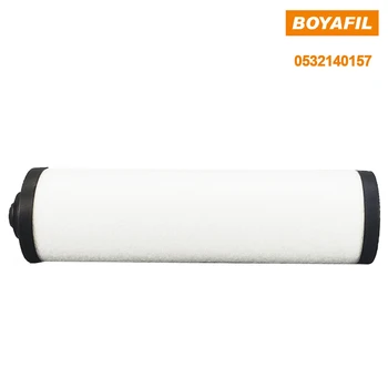 Boyafilter 30шт 0532140157 Филтърен елемент за отделяне на маслена мъгла с пластмасов капак, Подходящ за подмяна на резервни части за вакуум помпа RA63-100