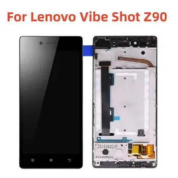 LCD дисплей + дигитайзер с докосване на екрана в събирането на рамка за Lenovo Vibe Shot Z90 Z90a40 Z90-7 Z90-3