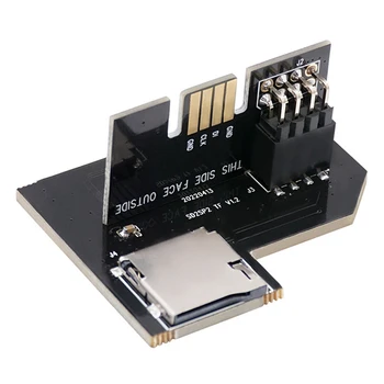 SD2SP2 Pro Адаптер за SD-карти с натоварване -четец на карти SD TF за сериен порт NTSC 2