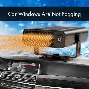 Автомобилен нагревател капацитет от 12 До 120 W, защита от замъгляване на предното стъкло, Демистор, Размораживатель, Електрическо охлаждане, Топло вентилатор, Преносими Електрически Автомобили сушилня