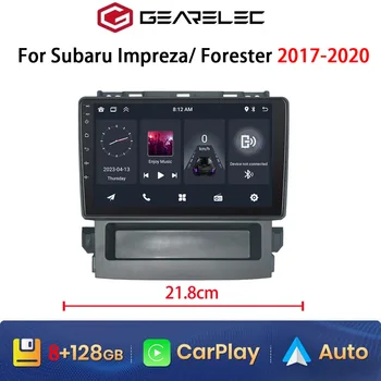 Автомобилното радио, за Subaru Impreza/Forester 2017-2020 GPS Навигация CarPlay Andriod Auto Android 12 ASP Bluetooth, WiFi еквалайзер RDS FM