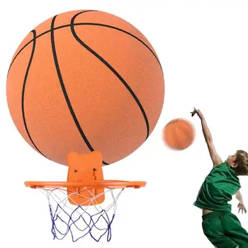 Безшумен спортен топка от стиропор с висока плътност, баскетболна топка за помещения, мек еластичен топката, детски спортни играчки
