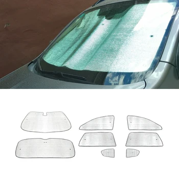 За Nissan Qashqai J10 2006-2013 сенника На Предното Стъкло на Колата на UV-Защитно покритие Козирка Топлоизолация Защита на Предните Странични Прозорци
