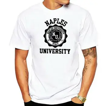 Име: Тениска с логото на Неаполитанского университет (на разположение на всички цветове и размери) мъжка тениска