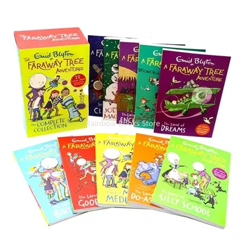 Инид Blyton Приключение в далечното дърво Детска английска история Роман е Художествена литература, Образование за децата, Подарък за четене на комикси 10 книги с картинки
