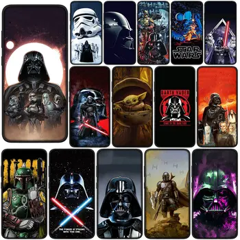 Калъф Huawei Y7A Y6P Y5P Y6 У 7 Y9 Prime 2018 2019 Y8P Y9A Y8S P Калъф За смартфон S-Stars W-Wars Yodas Darths J-Jedis Vaders