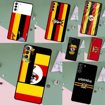 Калъф За мобилен Телефон С Стопанските Хартата на Уганда Samsung Galaxy S22 S23 Ultra Note 20 S8 S9 S10 Note 10 Plus S20 S21 FE