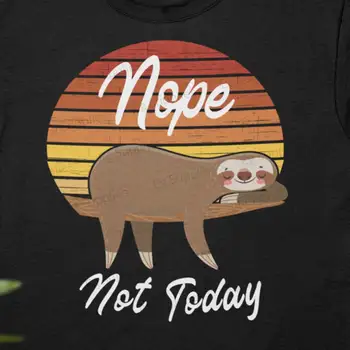 Класическа тениска Сладко Sloth Nope Not Today