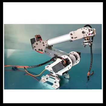 Механична ръка с ЦПУ интелигентен манипулатор abb модел на индустриален робот модел 0A обучение ос DIY6