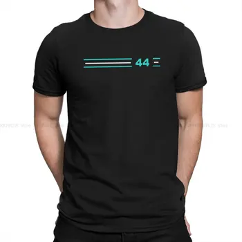Мъжка тениска от полиестер LH 44, световно първенство F1 ФИА, тениска с кръгло деколте и къс ръкав, хумористичен идея за подарък