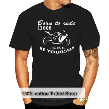 Мъжки Новата Модерна И Стилна Тениска С Кръгло Деколте За Мото 1190 Rc8 R Biker Racer Maglietta, Памучни Блузи, Тениски
