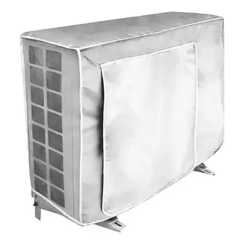 На кутията на климатика за външното тяло Изолирано кутията на климатика е с защита от Слънцето Климатик стоки от първа необходимост, Стоки за дома от сняг на прах дъжд
