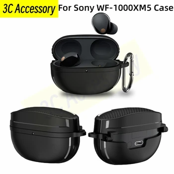 Новост За Sony WF-1000XM5/XM4, Калъф С Дизайн, изработени От Въглеродни Влакна, които са Свързани към Безжична Bluetooth Аксесоари, Калъфи За Sony WF-1000XM5