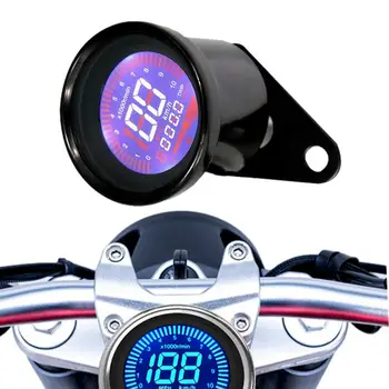 Оборотомер Мотоциклет Цифров показател за измерване на скоростта на мотоциклета Оборотомер с висока разделителна способност цифров индикатор мотоциклет