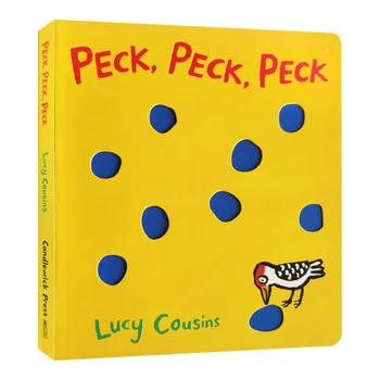 Пек-Пек-Пек, Луси Братовчеди, Детски книжки за деца от 1, 2, 3 години, английска книжка с картинки, 9780763689469