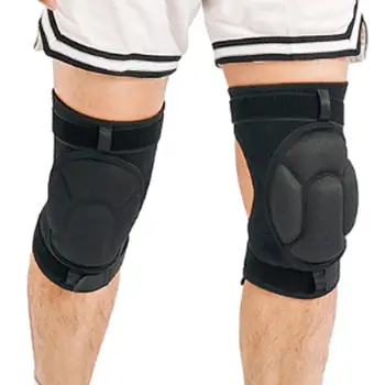 Поддръжка на коляното 1 Двойка нескользящих наколенников, превенция на сблъсък, наколенник със странични стабилизатор и дебел губчатым буфер за колената