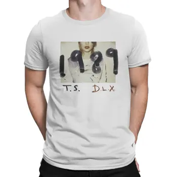 Реколта тениски 1989 TS DLX за мъже, тениска, от чист памук, с кръгло деколте, риза певица Тейлър Свифтс, ризи с къс ръкав, графична облекло