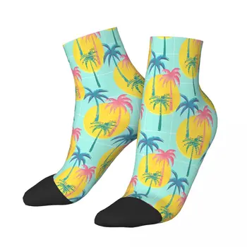 Ретро Дланта Чорапи До Глезена Мъжки Дамски Пролетни Чорапи С Принтом