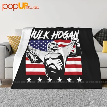 Сега американското одеяло Хълк Хогана, фланелевый дишаща диван, посветена на него