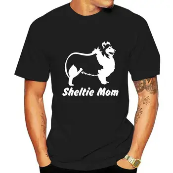 Тениска Shellie Mom profile v2 shetland sheepdog