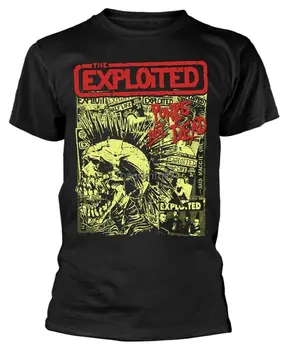 Тениска The Exploited Punks Not Dead (черен) - нова официална версия!