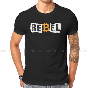 Тениска Бунтовник в стил хип-хоп, мем майнеров криптовалюты, ежедневни тениска от полиестер, лятна тениска за мъже и жени
