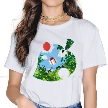 Тениска за момичета Animal Crossing Game Дамски блузи New Horizons 5XL Harajuku Смешни Tees Женска тениска оверсайз