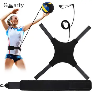 Тренажор за волейбол с регулируем ремък за настройки на подаване, подаване на топката за тренировки с шипове, възвръщаемост на топката